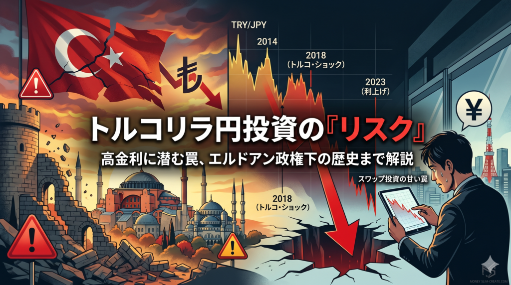 リラ円投資ののリスク